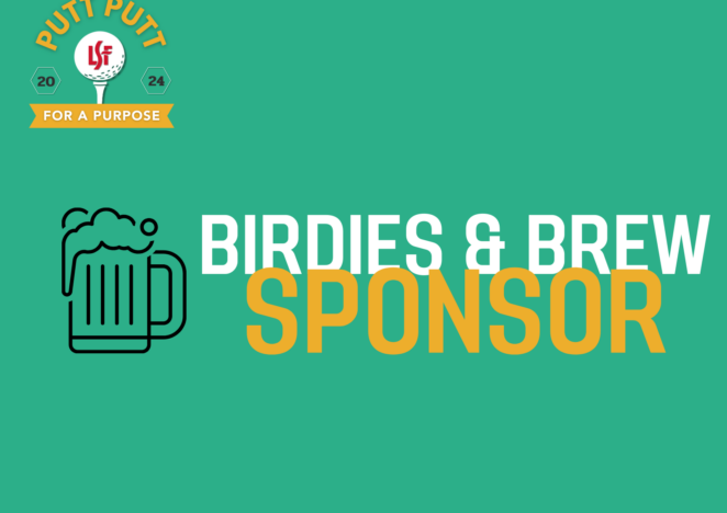 Birdies and brew sponsor