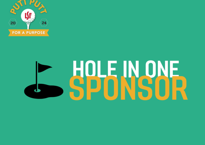 Hole in one sponsor